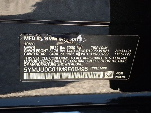 Used 2021 BMW X5 M w/ Competition Package AWD/4WD image 28