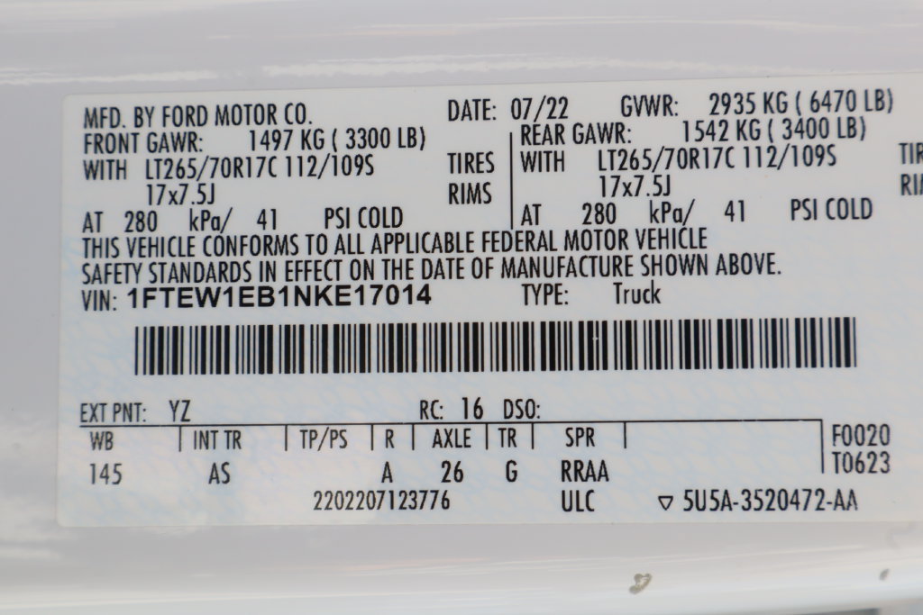 Used 2022 Ford F150 XL w/ Trailer Tow Package AWD/4WD image 32