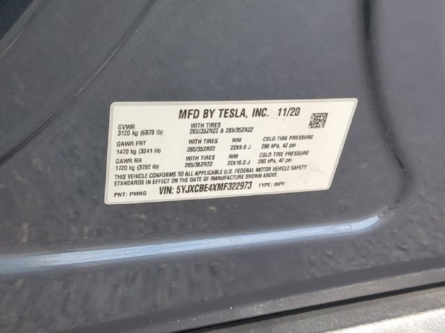 Used 2021 Tesla Model X Performance AWD/4WD image 40