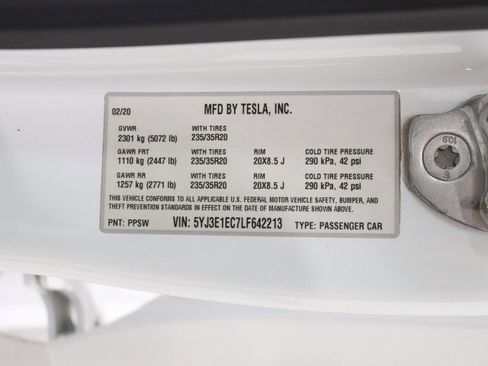 Used 2020 Tesla Model 3 Performance image 40