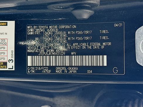 Used 2021 Toyota 4Runner TRD Off-Road image 12