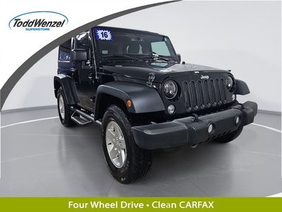 Used 2016 Jeep Wrangler Sport w/ Quick Order Package 24S