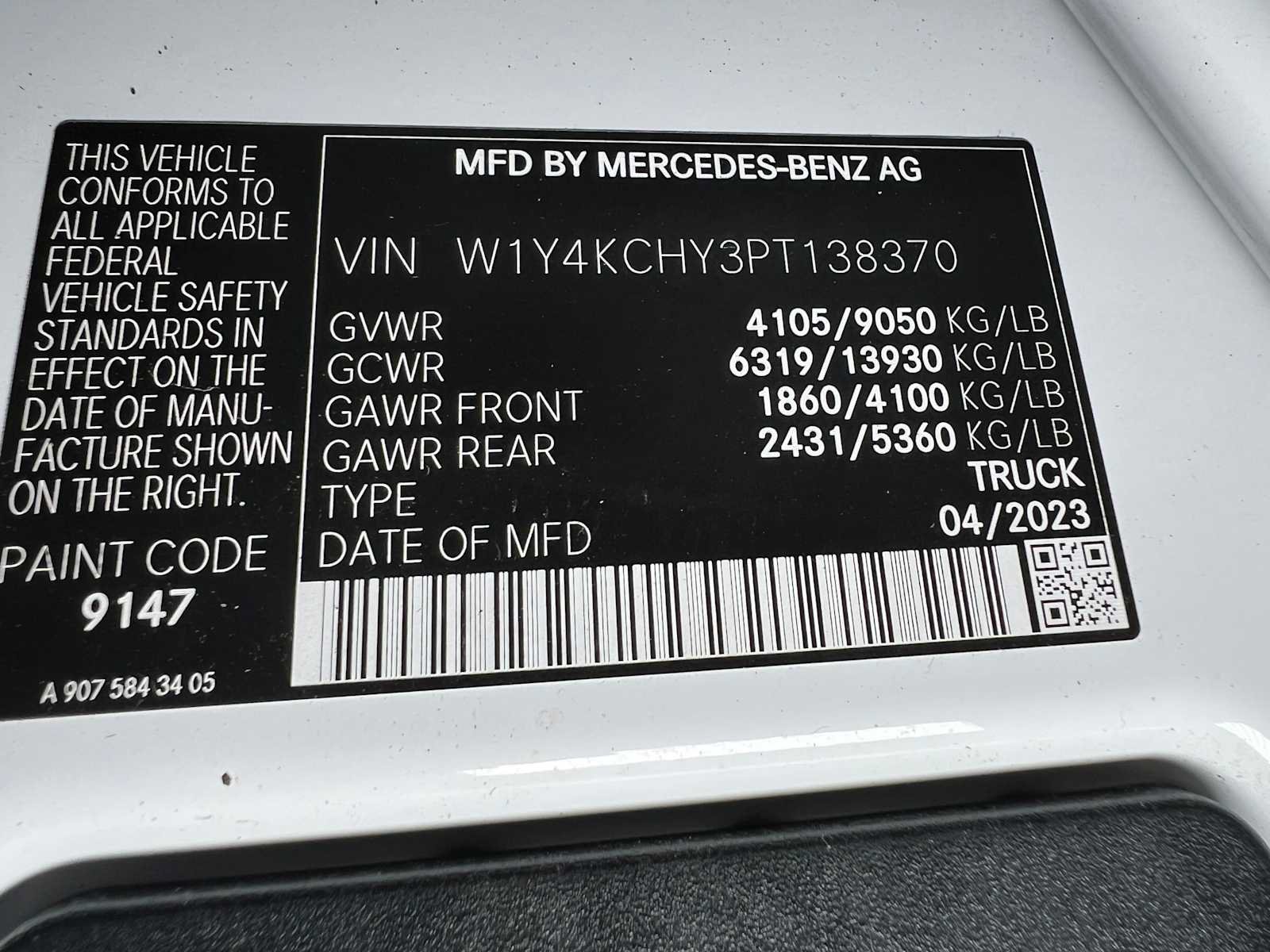 Used 2023 Mercedes-Benz Sprinter 2500 image 40