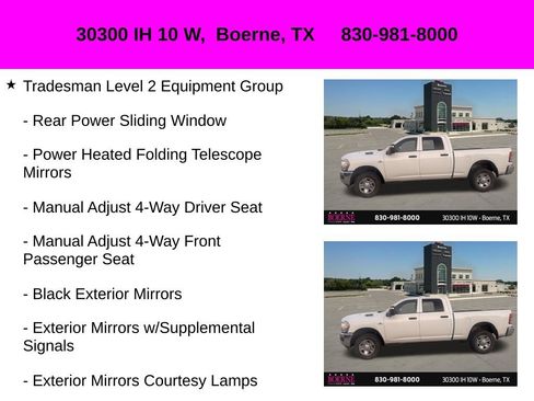 Used 2024 RAM 2500 Tradesman w/ Chrome Appearance Group AWD/4WD image 17