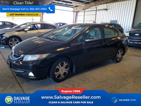 Used 2013 Honda Civic Hybrid Sedan image 1