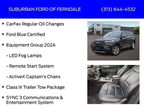 Certified 2020 Ford Explorer XLT w/ Equipment Group 202A image 4