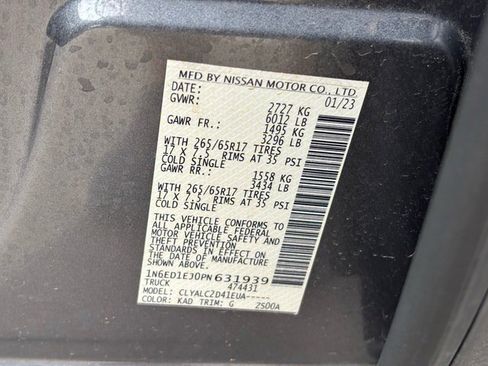 Used 2023 Nissan Frontier SV w/ SV Convenience Package image 31