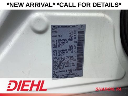 Used 2016 Nissan Rogue SV w/ SV Premium Package AWD/4WD image 9