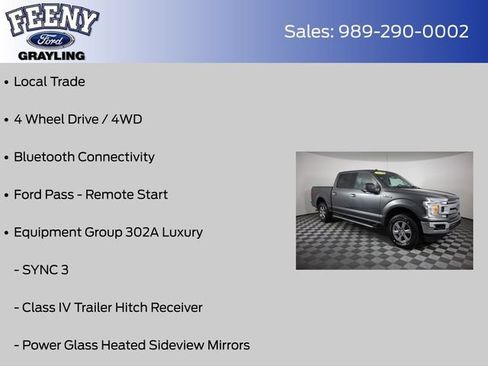 Used 2018 Ford F150 XLT w/ Equipment Group 302A Luxury AWD/4WD image 4