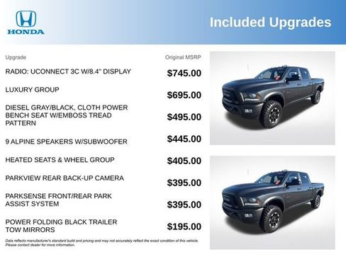 Used 2017 RAM 2500 Power Wagon w/ Luxury Group AWD/4WD image 3