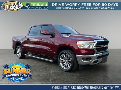 Used 2021 RAM 1500 Big Horn w/ Trailer Tow Group AWD/4WD image 1