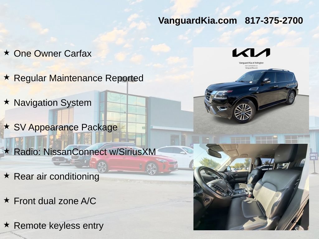 Used 2022 Nissan Armada SV w/ SV Appearance Package RWD image 6