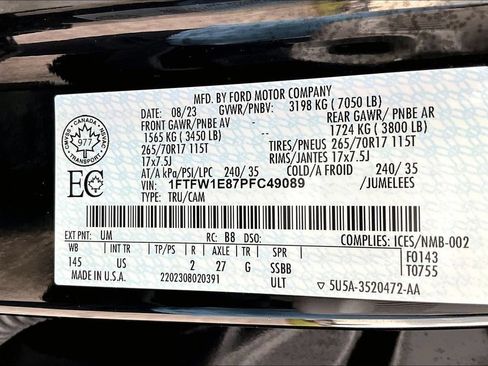 Used 2023 Ford F150 XLT w/ Equipment Group 301A Mid AWD/4WD image 29