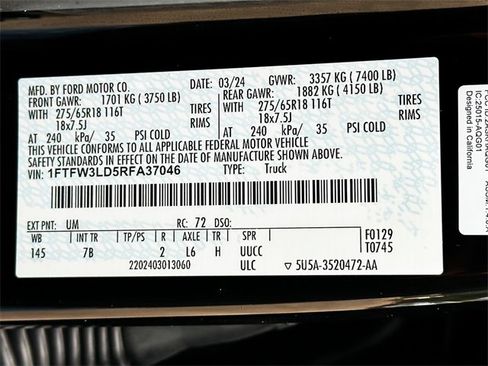 Used 2024 Ford F150 XLT w/ Mobile Office Package image 32