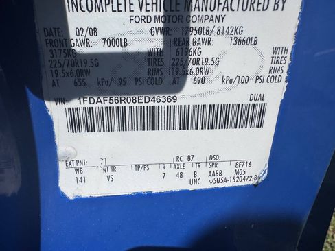 Used 2008 Ford F550 2WD Regular Cab Super Duty image 13