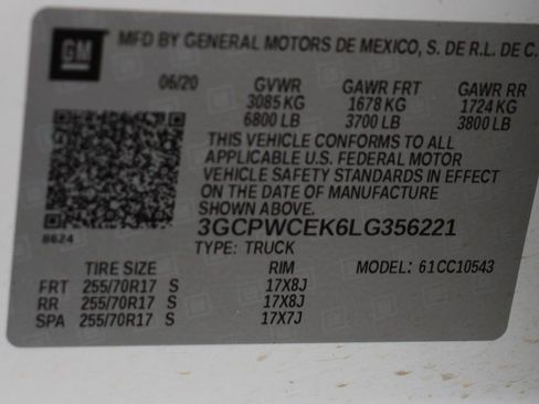 Used 2020 Chevrolet Silverado 1500 LT w/ Texas Edition image 48