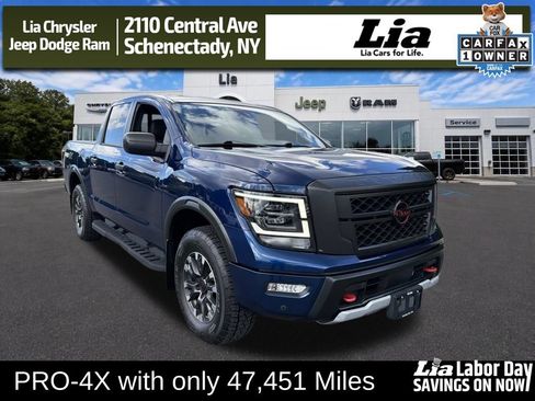 Used 2023 Nissan Titan PRO-4X w/ Pro-4x Utility Package AWD/4WD image 1