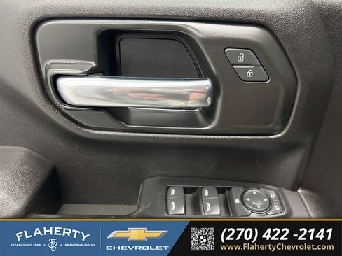 Used 2024 Chevrolet Silverado 1500 Custom w/ Turbomax Blackout Package AWD/4WD image 23