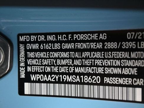 Used 2021 Porsche Taycan RWD image 9