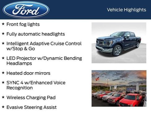 Certified 2023 Ford F150 Lariat w/ Equipment Group 502A High AWD/4WD image 13
