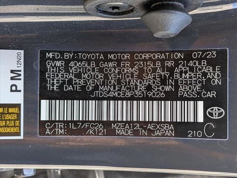 Used 2023 Toyota Corolla SE w/ Carpet Mat Package (TMS) FWD image 22