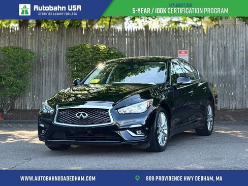 Used 2023 INFINITI Q50 Luxe w/ Cargo Package AWD/4WD image 1