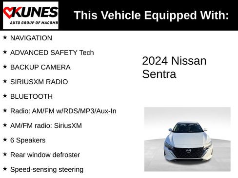Used 2024 Nissan Sentra SV FWD image 3