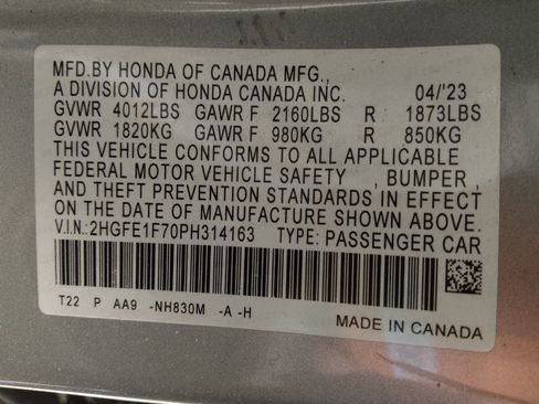 Used 2023 Honda Civic EX image 33