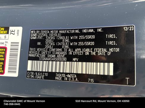 Used 2024 Toyota Grand Highlander FWD image 31