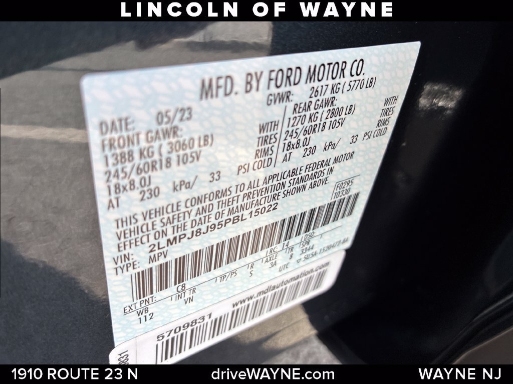 Certified 2023 Lincoln Nautilus AWD w/ Premium Package image 29