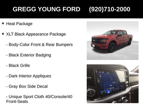 New 2025 Ford F150 XLT w/ Equipment Group 302A MID AWD/4WD image 7