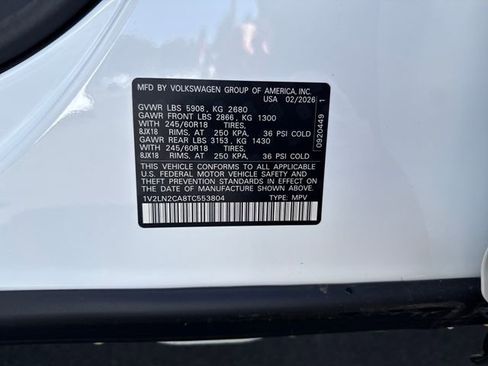 New 2026 Volkswagen Atlas SE AWD/4WD image 18