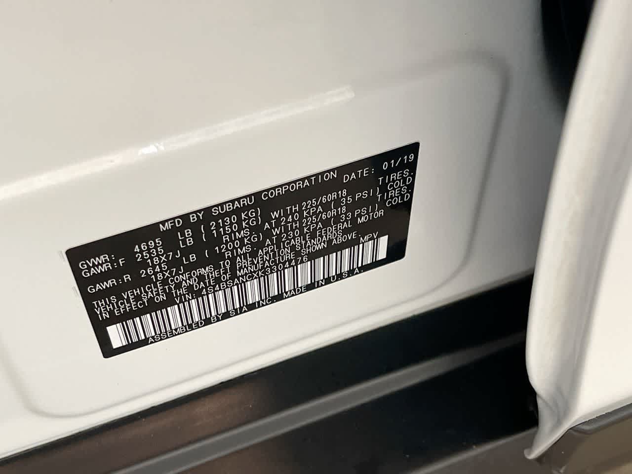 Used 2019 Subaru Outback 2.5i Limited AWD/4WD image 28