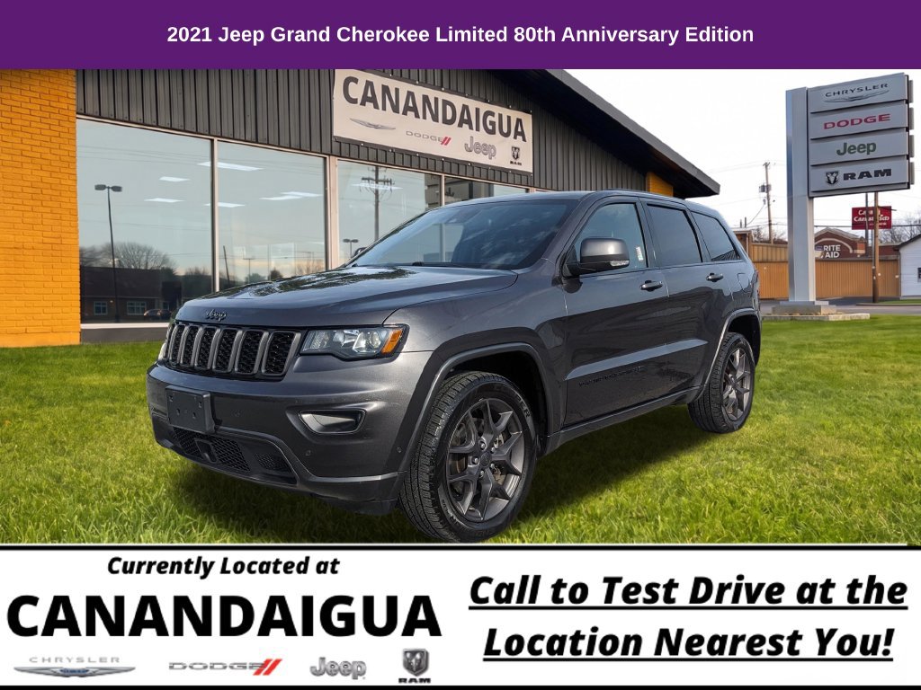 Used 2021 Jeep Grand Cherokee Limited w/ Quick Order Package 28K 80th AWD/4WD image 4