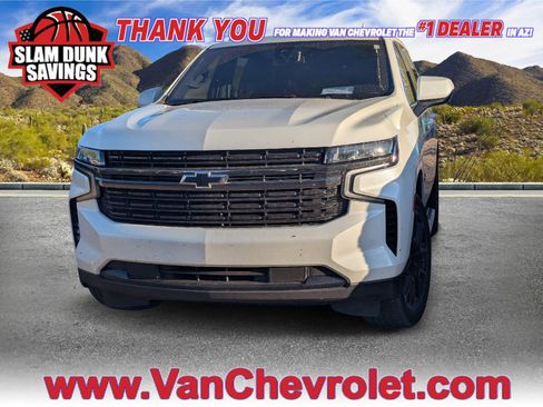 Used 2021 Chevrolet Tahoe RST w/ Rear Media and Nav Package image 1