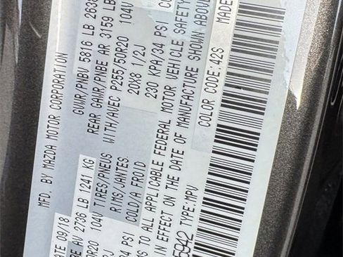 Used 2019 MAZDA CX-9 Grand Touring image 33