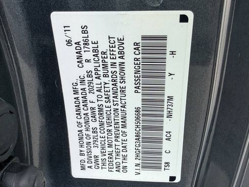 Used 2012 Honda Civic EX image 15