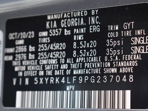Certified 2023 Kia Sorento SX FWD image 14