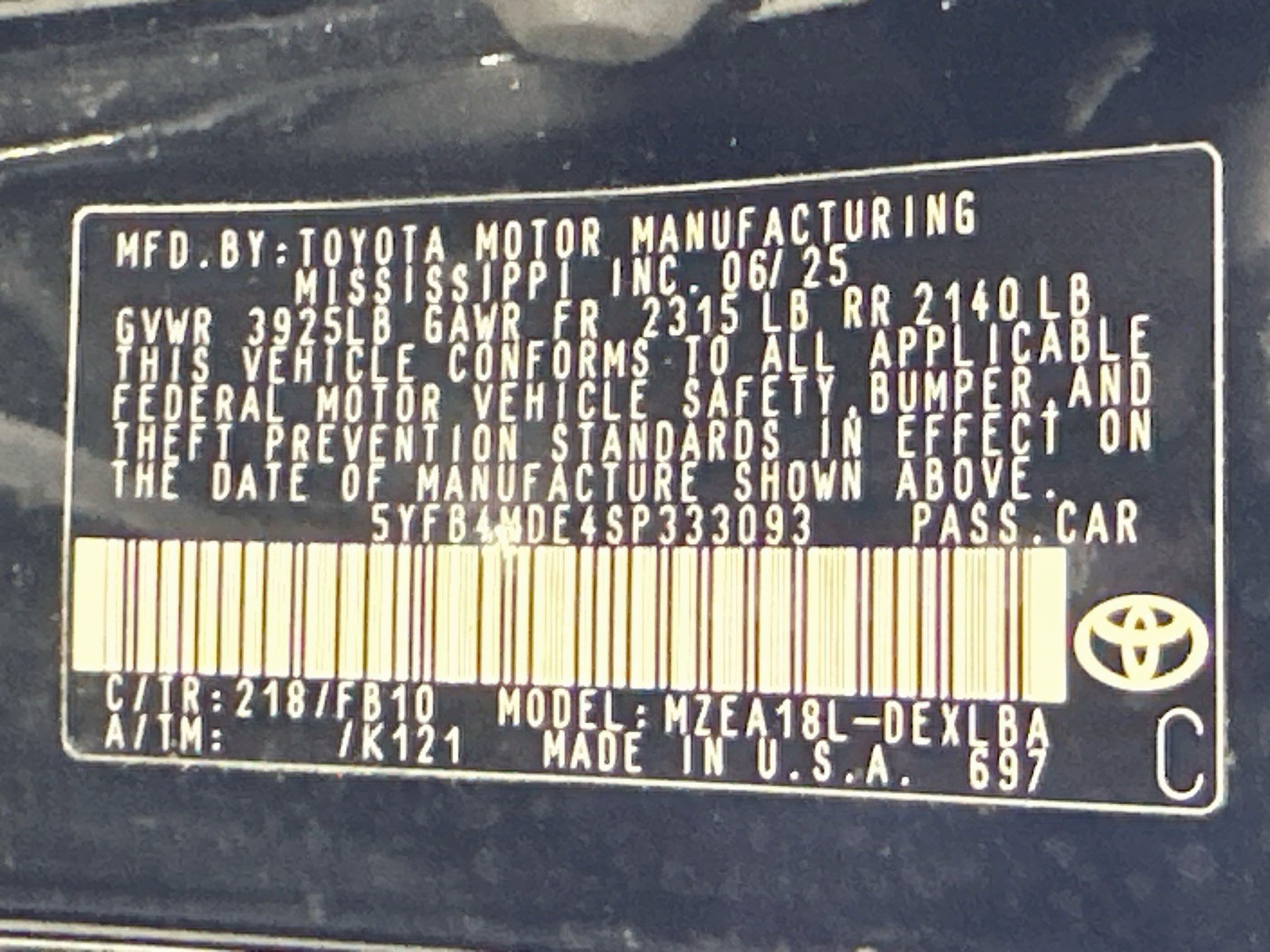 Used 2025 Toyota Corolla LE FWD image 12