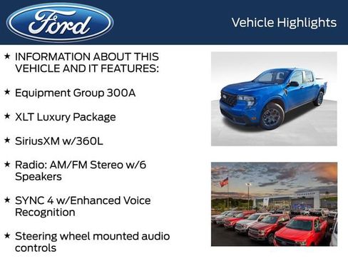 New 2025 Ford Maverick XLT w/ XLT Luxury Package image 4