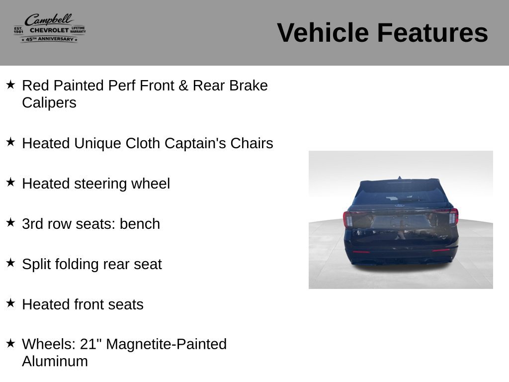 Used 2025 Ford Explorer ST-Line w/ ST-Line Street Pack AWD/4WD image 10
