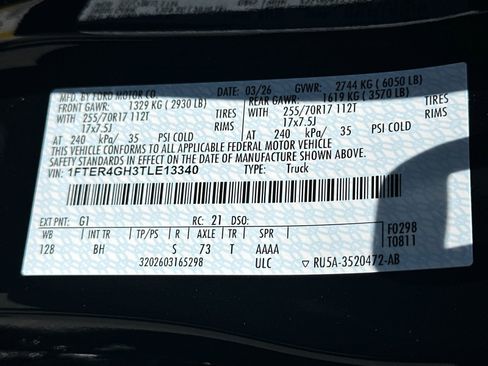 New 2026 Ford Ranger XLT RWD image 36