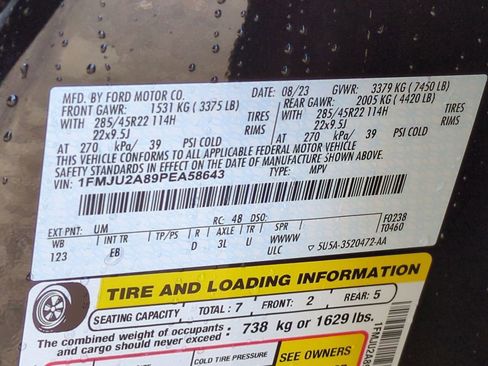 Certified 2023 Ford Expedition Limited image 43