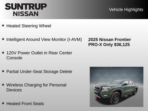 Used 2025 Nissan Frontier Pro-X w/ Pro Convenience Package image 24