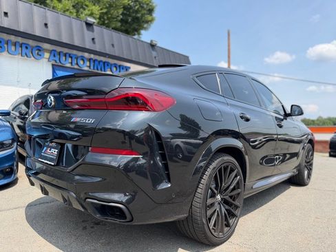 Used 2021 BMW X6 M50i w/ Executive Package AWD/4WD image 3