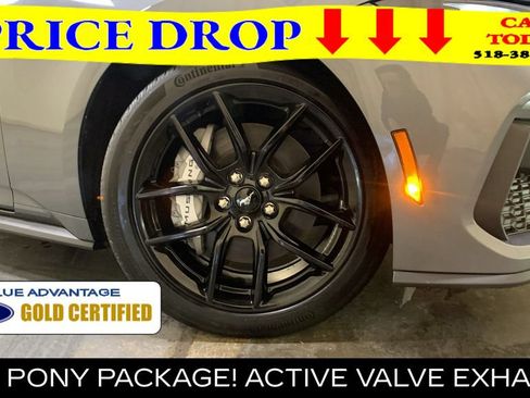 Certified 2025 Ford Mustang GT Premium w/ Mustang Nite Pony Package RWD image 9