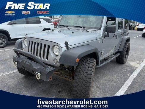 Used 2015 Jeep Wrangler Unlimited Sport w/ Quick Order Package 24S AWD/4WD image 1