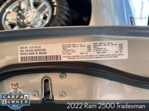 Used 2022 RAM 2500 Tradesman w/ Chrome Appearance Group image 39