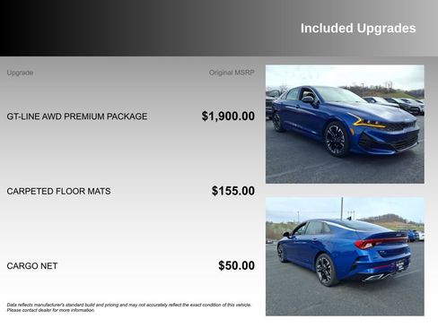 Used 2022 Kia K5 GT-Line w/ GT-Line Awd Premium Package image 5