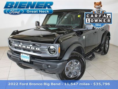 Used 2022 Ford Bronco Big Bend